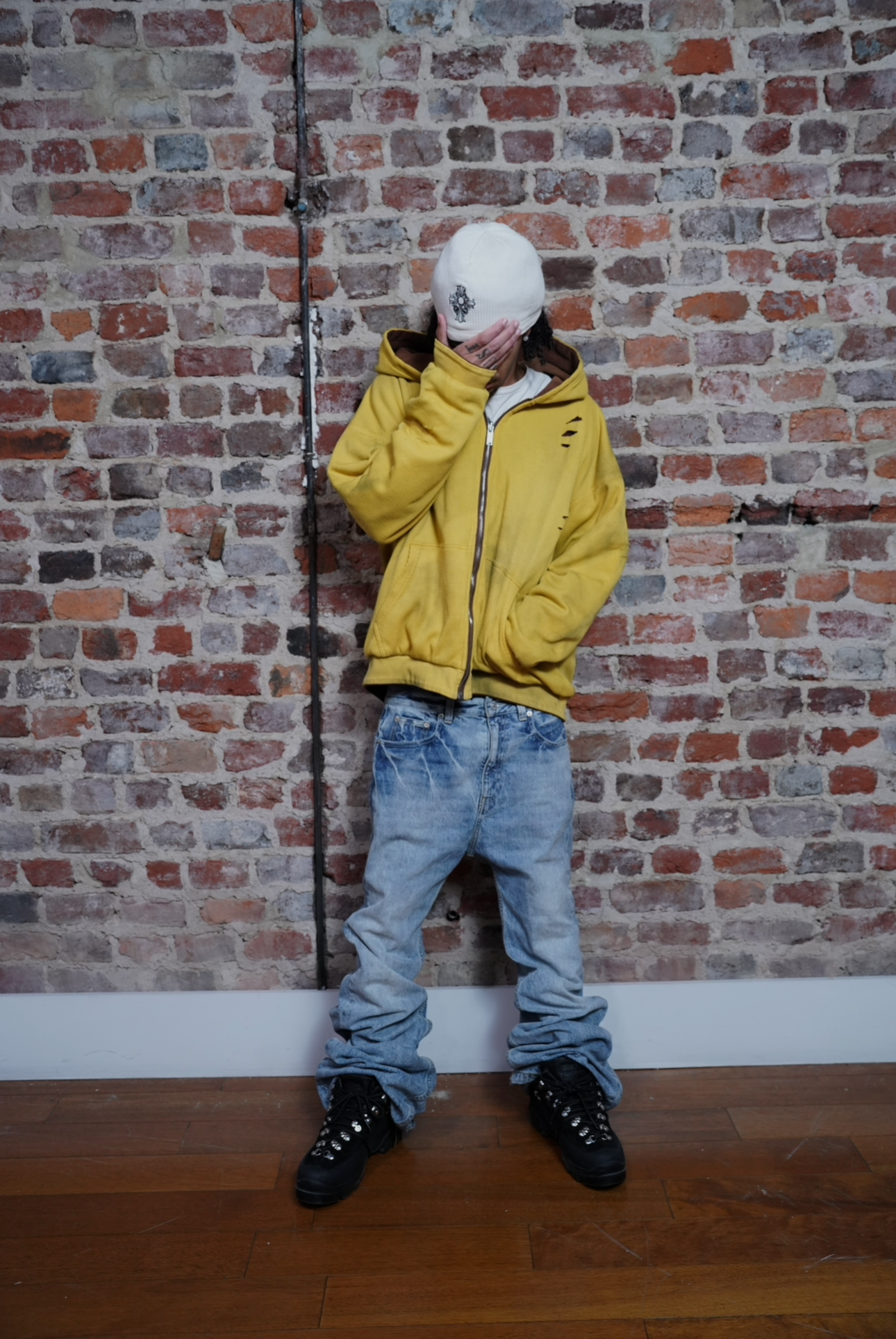 "Forgiving" Reversible Zip Up